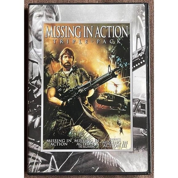 Missing in Action 1 2 3 I II III (2-Disc DVD Set, 2007) Chuck Norris - Picture 1 of 6